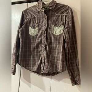 Roughrider Plaid Shirt with Pockets